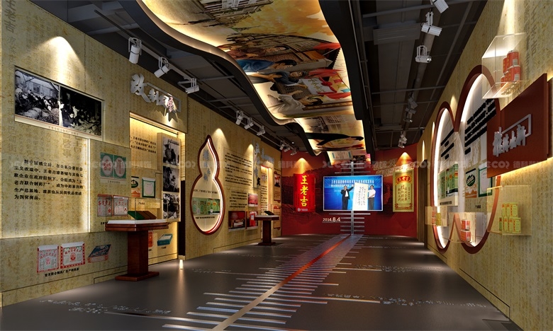 在企業(yè)展館裝修中，如何合理安排展示品的順序和布局？