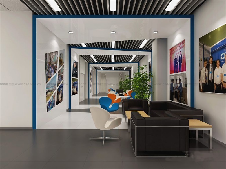 辦公室裝修效果圖中如何準確表現(xiàn)品牌色的應(yīng)用